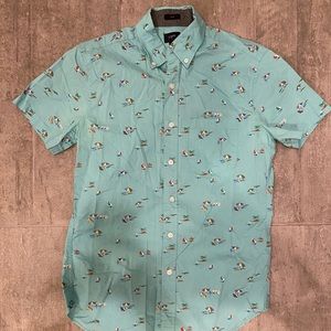 J Crew short sleeve button down